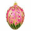 Miss Christmas 5.0 Inch Lily Of The Valley With Pearls In Pink Christmas Tree Ornament , Christmas Decor Christmas, Easter, Spring (1PC) - 4 of 4