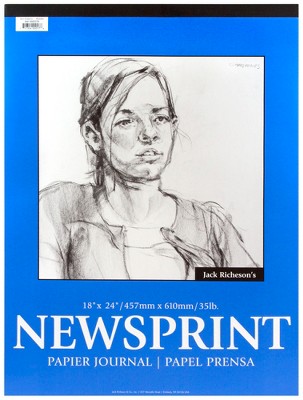 Seawhite : Newsprint Pad : 100 Sheets : A4 - Paper - Printmaking - Color