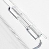 mDesign Plastic Bathroom Vanity Storage Organizer Box, Hinged Lid, Clear - 4 of 4