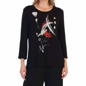 Women's Asiana Modal Floral Print Top - Jess & Jane - 1 of 3