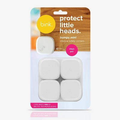 Bink Bumpy Silicone Safety Corners - White 4pk