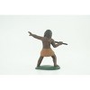 Collectible Wildlife Gifts | Caveman with Spear, Prehistoric, Realistic, Hand Painted, Diorama Figure,  Rubber Model, Gift,  2 inches tall. F3142 B224 - 3 of 4