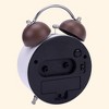 REGALWOVEN Battery Powered Metal Silent Non-Ticking Compact Size Alarm Clock 3.3"L x 2.2"W x 5.1"H 1 Pc - 4 of 4