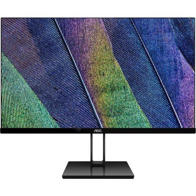 AOC 24V2H 23.8" Full HD WLED Gaming LCD Monitor - 16:9 - Black - 1920 x 1080 - 16.7 Million Colors - FreeSync - 250 Nit - 5 ms - HDMI - VGA