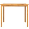 vidaXL Patio Dining Table 35.4 in.x35.4 in.x29.1 in. Solid Wood Acacia - 3 of 4