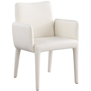 Meridian Furniture,Pelle Vegan Leather Accent/Dining Chair - 1 of 4