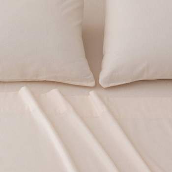 100% Turkish Cotton Solid Flannel Sheet Set - Isla Jade
