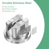 Unique Bargains Stainless Steel Multipurpose Use Durable Flat Fan Spray Pressure Washer Nozzles - 4 of 4
