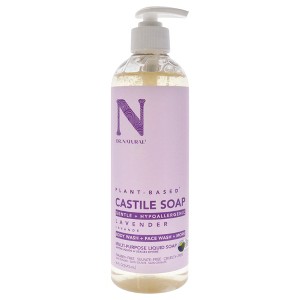 Dr. Natural Castile Liquid Soap - Multi-Use Body Wash, Shampoo and Face Wash - Hydrating Body Soap for Skin, Hair, Pets and Home - Lavender - 16 oz - 1 of 1