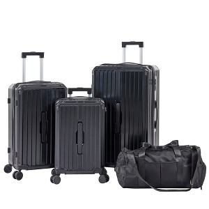 Luggage Set with Bag, Hard Shell Luggage Sets with Spinner Wheels & TSA Lock, Expandable Carry on Luggage Suitcase Sets3 Piece Set (20/24/29) - 1 of 4