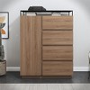 RealRooms Devon 4-Drawer Dresser with Door - 2 of 4