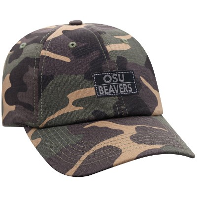  NCAA Oregon State Beavers Men's Camo Washed Relaxed Fit Hat 