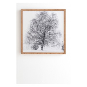 Chelsea Victoria The Willow And The Snow Framed Wall Art Poster Print White - Deny Designs - 1 of 4