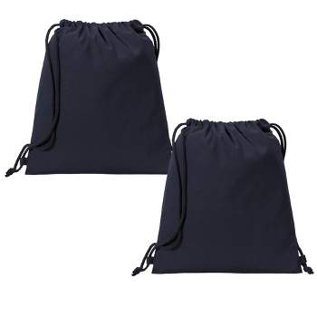 Port Authority Cotton Drawstring Backpack (2 Pack)
