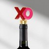 Unique Bargains Bottle Stoppers XO Letters Zinc Alloy PTR 3.74"x1.89"x0.79" 1 Pc - 2 of 3