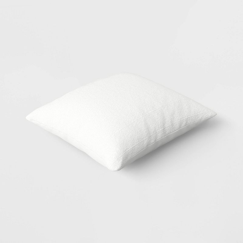 Oversized Woven Cotton Slubby Striped Throw Pillow Ivory - Threshold™, 3 of 10
