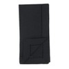 Saro Lifestyle Dinner Napkin /w Hemstitched Border, Black (Set of 12) - 4 of 4
