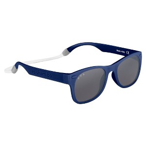 Roshambo Bend-in-Half Flexible Kids Sunglasses | Made in Italy | Polarized UV400 Lens | Carrying Sleeve, Silicone Strap & Ear Locks Included! - 1 of 4