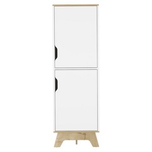 NicBex 4 Shelves File Cabinet with Double Doors,Office Cabinet with Spacious Tier-Shelving Design,Modern Cabinet,Filing Cabinet for Home Office - 1 of 4