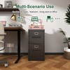Dexmalle 2 Drawer Metal Vertical File Office Cabinet With Lock - 4 of 4