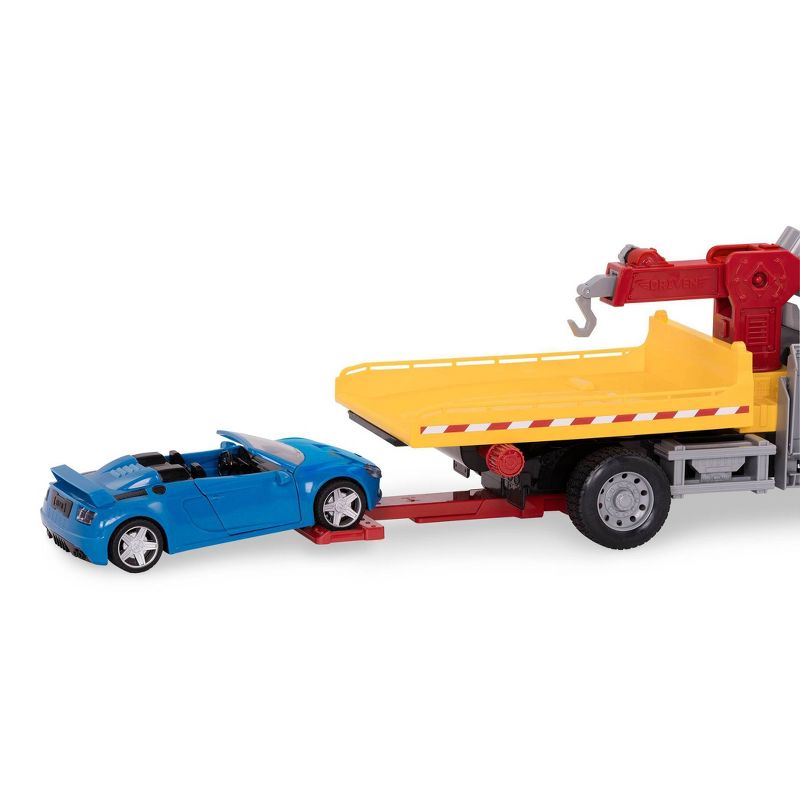 DRIVEN by Battat &#8211; Large Toy Truck with Car and Crane Arm &#8211; Tow Truck, 6 of 13