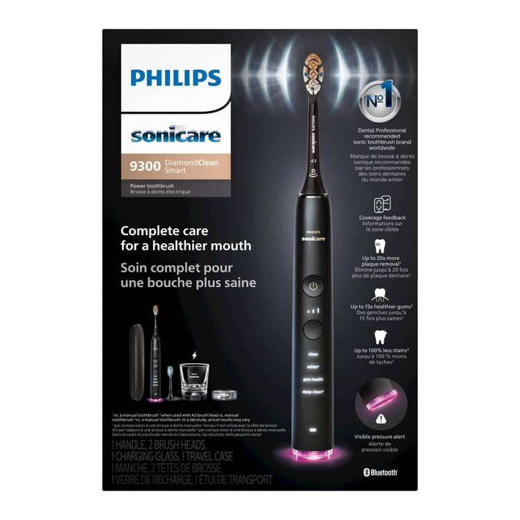 Philips Sonicare DiamondClean Smart 9300 Electric Toothbrush, 2 of 9