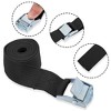 Unique Bargains Cargo Tie Down Straps Travel Luggage Strap Adjustable with Cam Lock Buckle 6 Pcs - 2 of 4