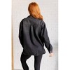 Women's By the Fireplace Shacket - White Birch - 2 of 2