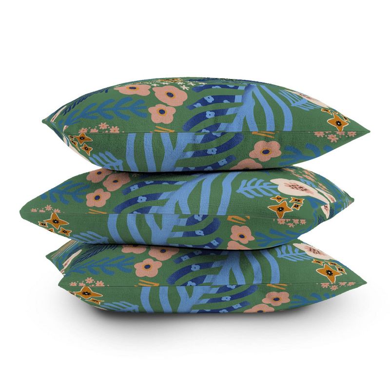 Flowers Whisper Outdoor Throw Pillow - Deny Designs, 4 of 5