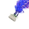 Unique Bargains Plastic Aquarium Grass Fish Tank Plant Decor Ornament Purple 3 Pcs - 3 of 3