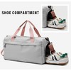 Travel Bag, Waterproof Duffle Bag for Women, Gym Luggage Bag - 2 of 4