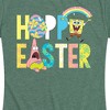 Women's - SpongeBob Squarepants - Hoppy Easter Icons Short Sleeve Graphic T-Shirt - 2 of 4