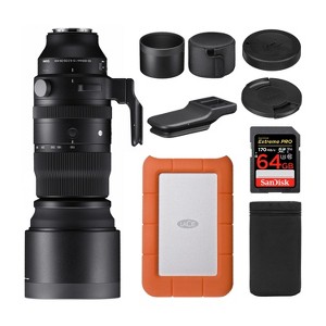 Sigma 150-600mm f/5-6.3 DG DN OS Sports Zoom Lens for Sony E Bundle - 1 of 4