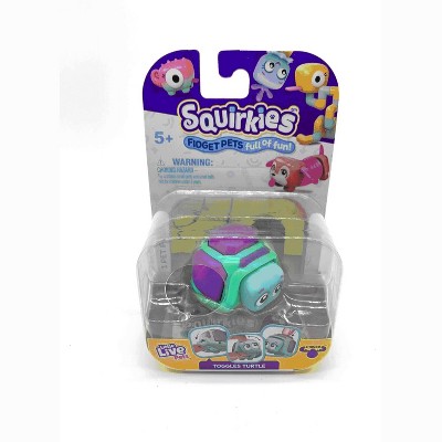 Little Live Pets, Squirkies, Interactive Fidget Toys - Toggles Turtle (Color May Vary)