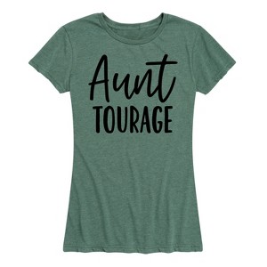Women's - Instant Message - Aunt Tourage Short Sleeve Graphic T-Shirt - 1 of 4