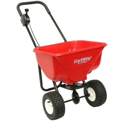 EarthWay Products Plus Deluxe Estate Broadcast Seed and Lawn Fertilizer Spreader