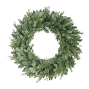 Puleo 24" Lexington Fir Artificial Blue/Green Christmas Wreath - 1 of 4