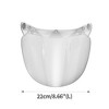 Unique Bargains Universal Motorcycle Anti-UV Helmet Wind Shield Replacement 1 Pcs - 4 of 4