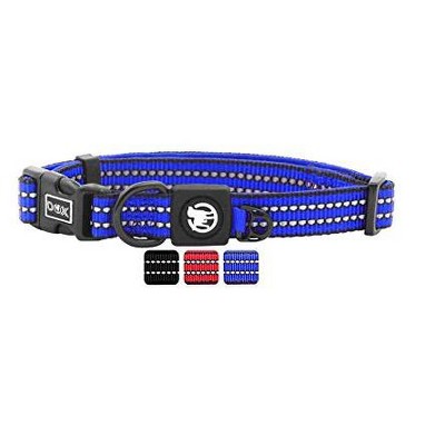 Ddoxx Airmesh Dog Collar Strong And Adjustable Collars Dogs, Large Blue ...