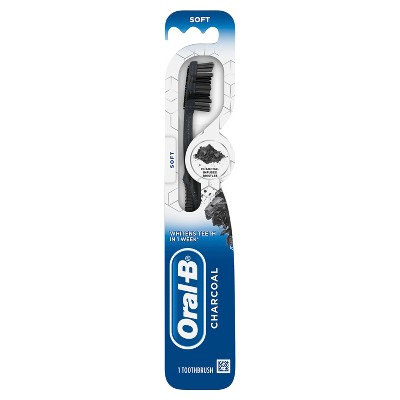 Oral-B Charcoal Toothbrush, Soft, 1 Count