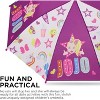 JoJo Siwa Kids Umbrella and Raincoat Set, Rain Wear for Girls Ages 4-7 - image 4 of 4