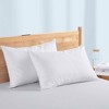 Peace Nest 2 Pack Goose Feather Pillow with Breathable Cotton Cover - 2 of 4