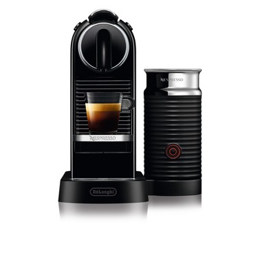 Nespresso Citiz Milk Coffee Maker And Espresso Machine By Delonghi 19 Bars Pressure Automatic Shut off Black Target