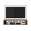 Bella Depot 56" Floating Entertainment Center with Cabinets and Shelves - 4 of 4