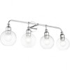 Livex Lighting Downtown 4 - Light Vanity in  Polished Chrome - 3 of 4