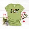 Simply Sage Market Women's Joy Christmas Lights Short Sleeve Graphic Tee - 3 of 4