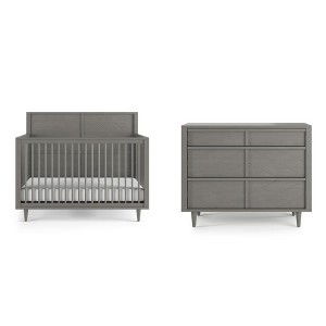Child Craft Surrey Hill Crib and Dresser Nursery Set, 2-Piece, Includes 4-in-1 Convertible Crib and 3-Drawer Dresser - 1 of 4