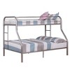 Twin Over Full Metal Bunk Bed with Ladder for Bedroom - 2 of 4