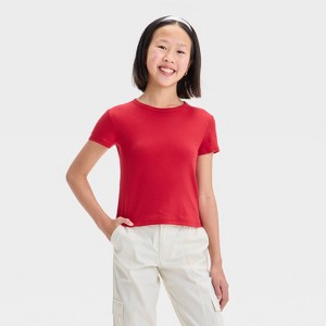 Girls' Short Sleeve T-Shirt - art class™ - 1 of 3