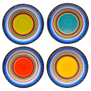 Dinner Plate 11" Tequila Sunrise Set of 4 - Certified International - 1 of 2